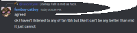 a screenshot of a discord conversation between two people