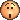 a pixel art illustration of a smiley face with a surprised expression .