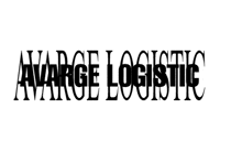 a black and white logo for a company called avarge logistic