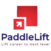 a logo for paddlelift which says lift career to next level