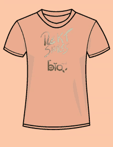 a drawing of a t-shirt that says next shirts