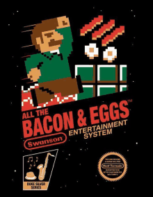 a swanson game called all the bacon & eggs