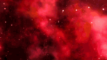 a red background with a lot of stars