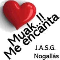 a red heart with the words muak me encanta j.a.s.g. nogallas below it