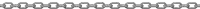 a black and white optical illusion of a row of metal rings on a white background .