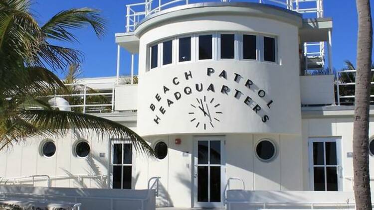 Art Deco Beach Patrol Headquarters