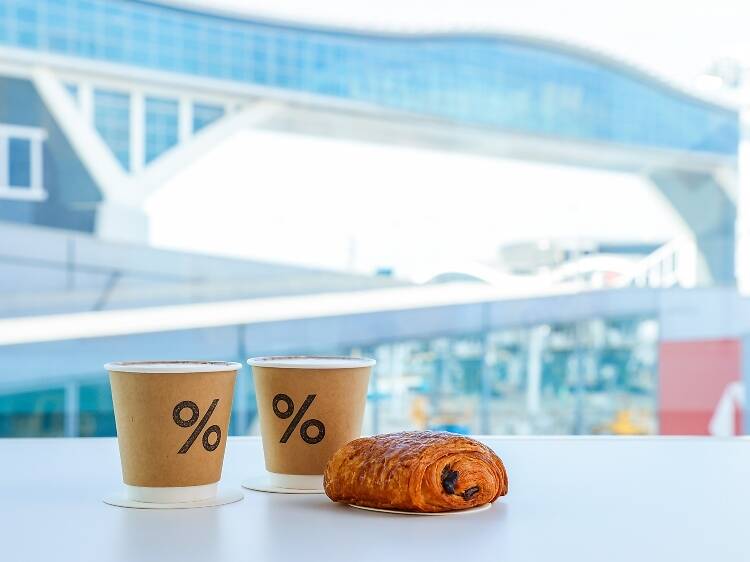 Where to load up on caffeine before your flight from Hong Kong International Airport