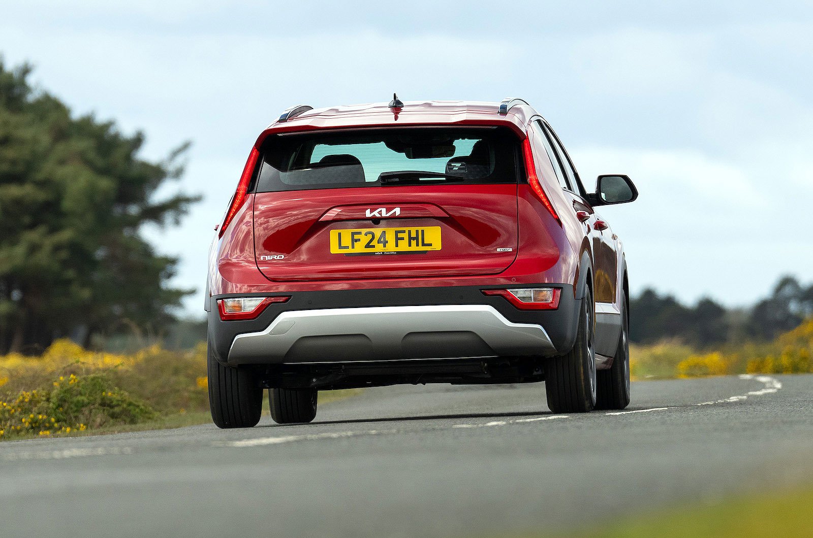 Kia Niro rear cornering