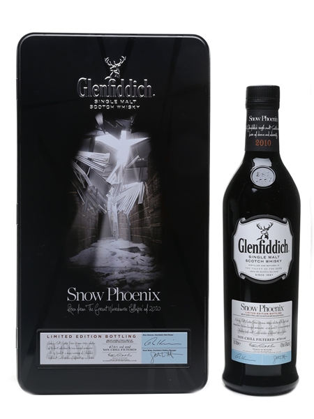 Glenfiddich Snow Phoenix Bottled 2010 70cl / 47.6%