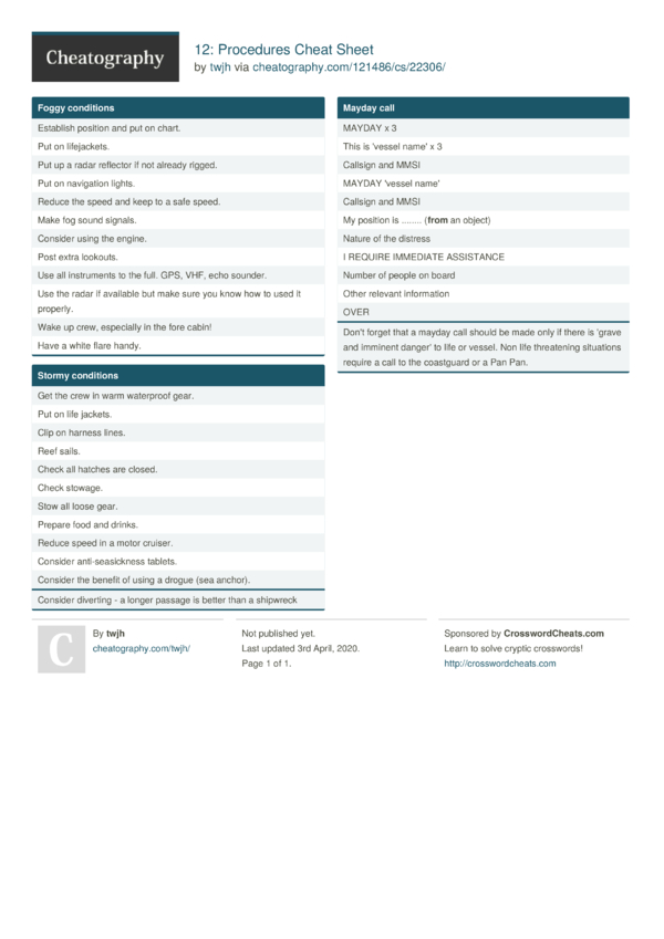 12 Planning Cheat Sheet By Twjh Download Free From Ch - vrogue.co