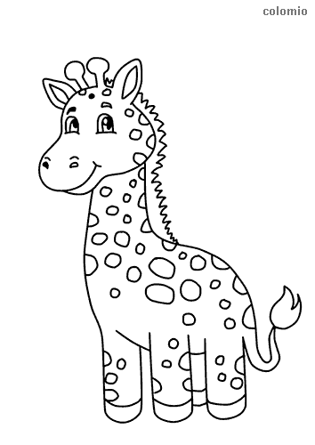 free zoo animal coloring pages for kids