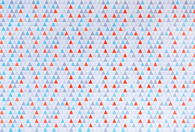 Geometric Abstract Triangle Pattern