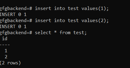 Insert and Select Statement