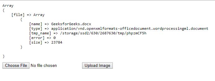 Php Files Array Http File Upload Variables Geeksforgeeks
