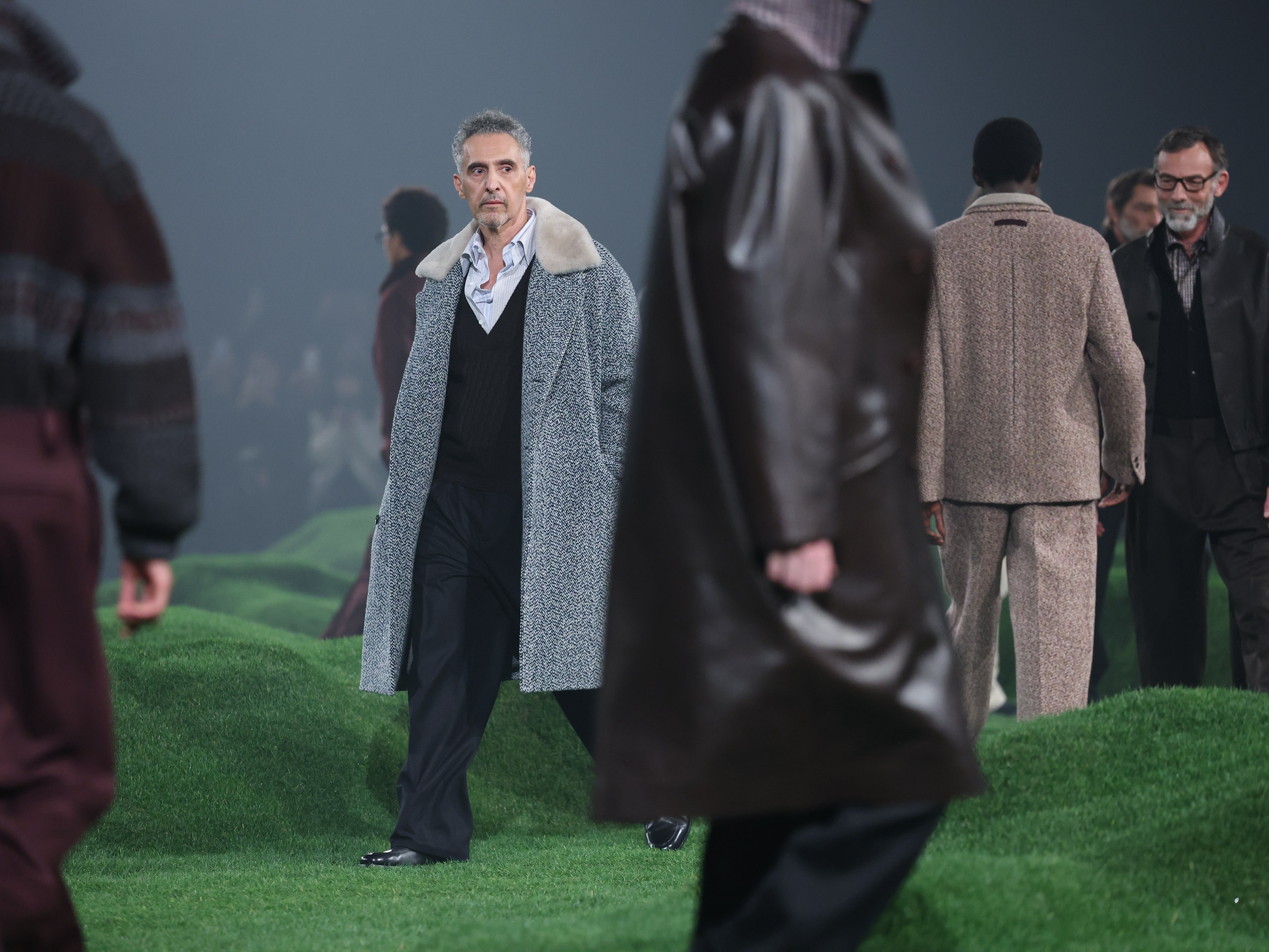 John Turturro Made His Fashion Week Runway Debut