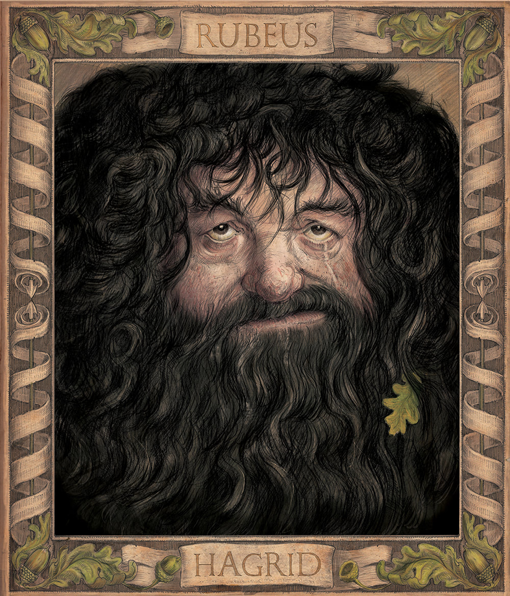 Rubeus Hagrid portrait