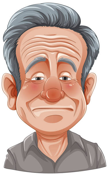 Bangkok, Thailand May 25, 2023. Caricature of Robin Williams Bangkok, Thailand May 25, 2023. Caricature of Robin Williams illustration background of the live laugh love stock illustrations