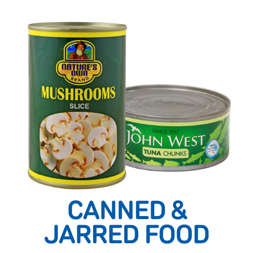 Canned & Jarred Food