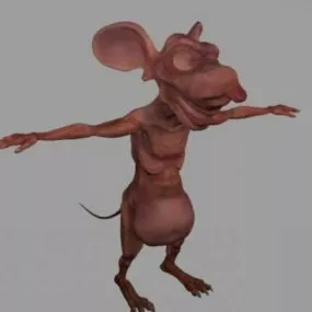 Rat Animal 3d model