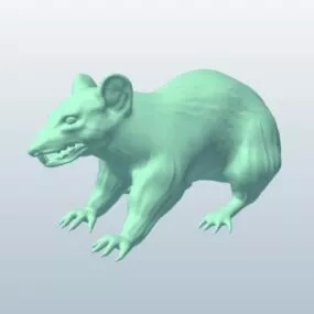 Rat Lowpoly 3d model