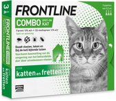 Frontline Combo Anti Vlooienmiddel en Tekenmiddel Kat - 3 Pipetten