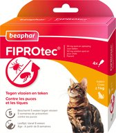 Beaphar Fiprotec Kat - Vlooienbestrijding -  >1 kg -  4 Pipetten