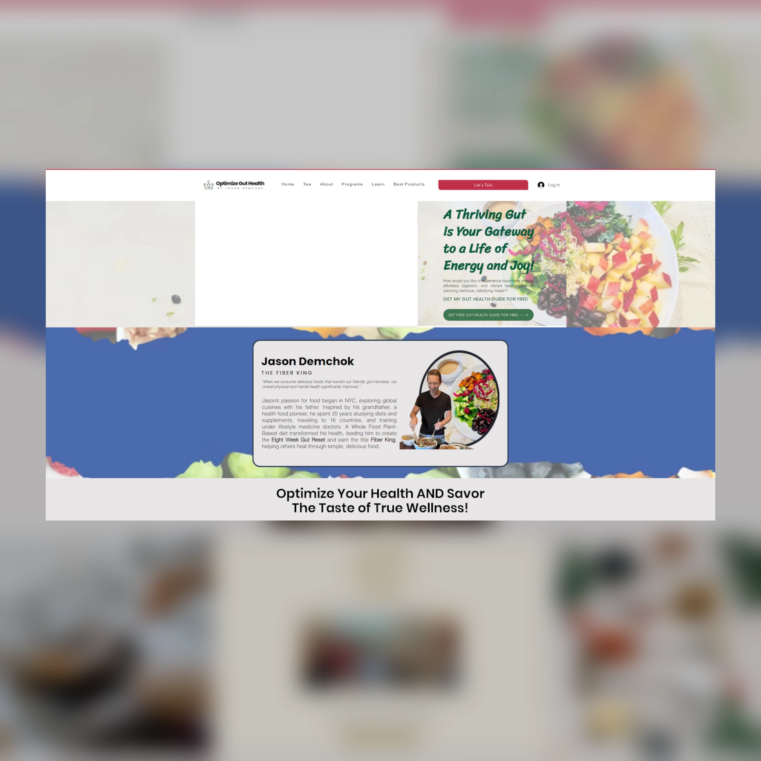 Preview of Optimize Gut Health