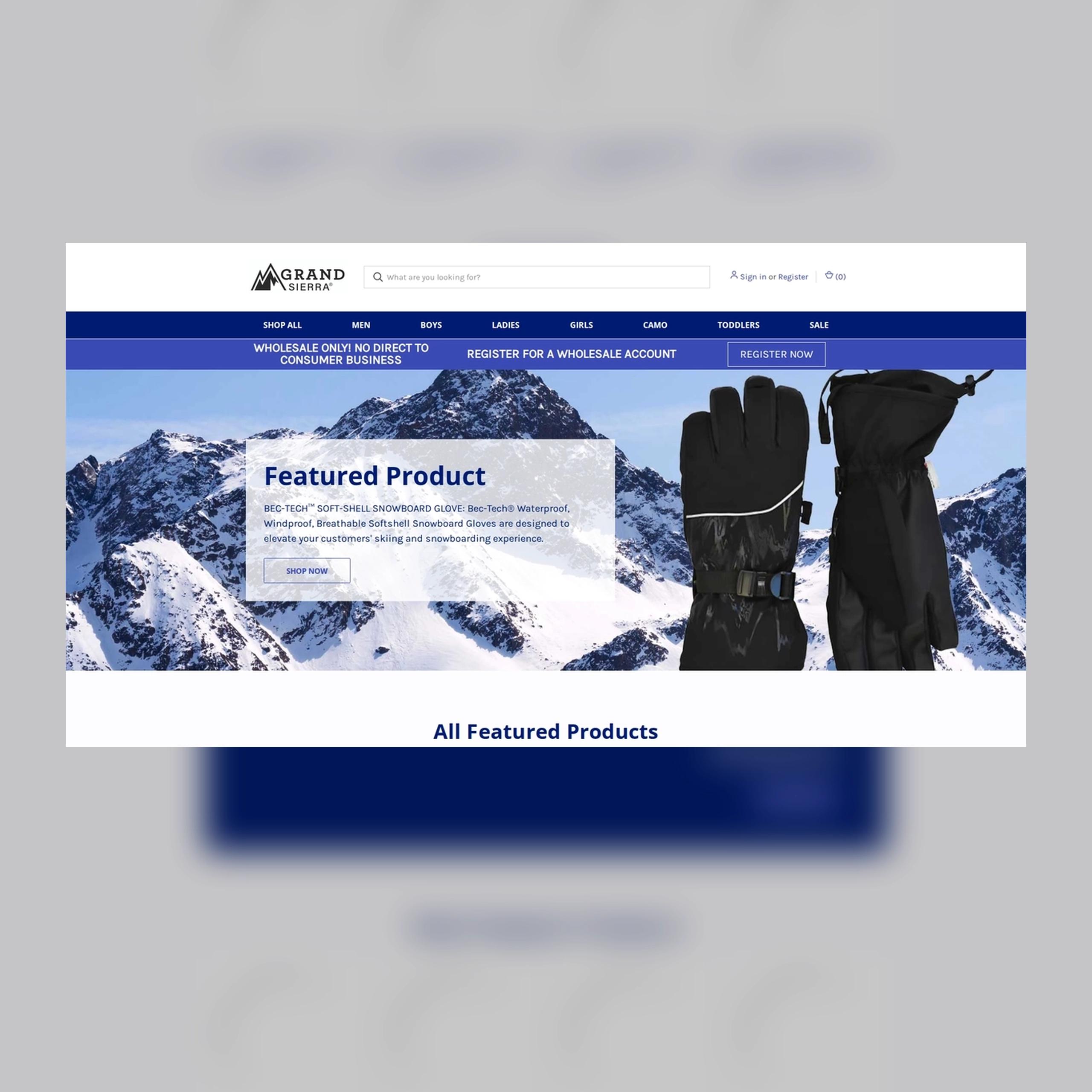 Preview of Grand Sierra Gloves
