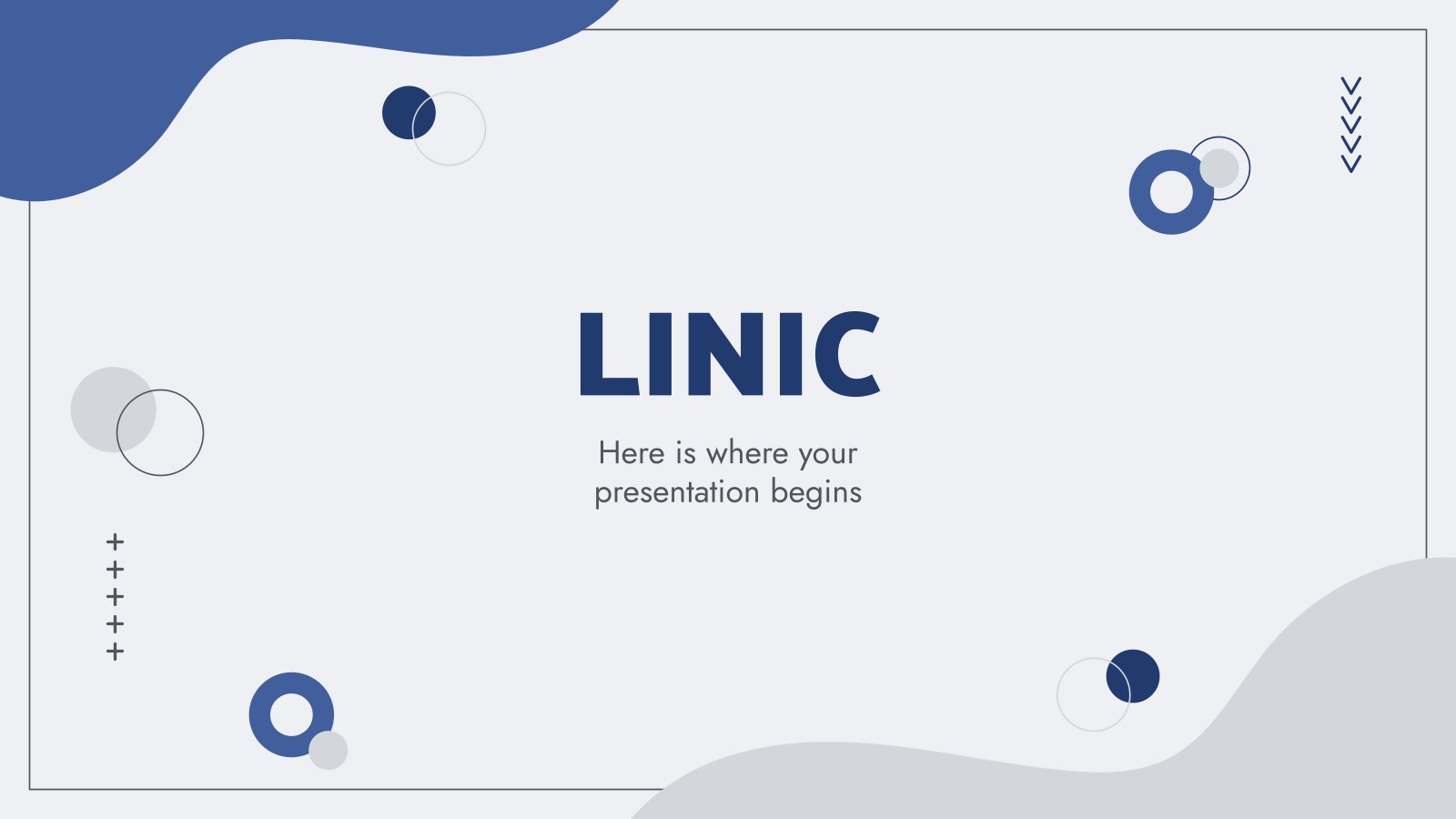 Linic presentation template 