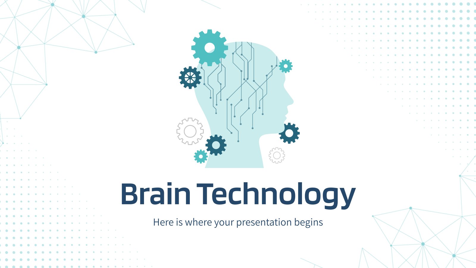 Modelo de apresentação Tecnologia para o cérebro