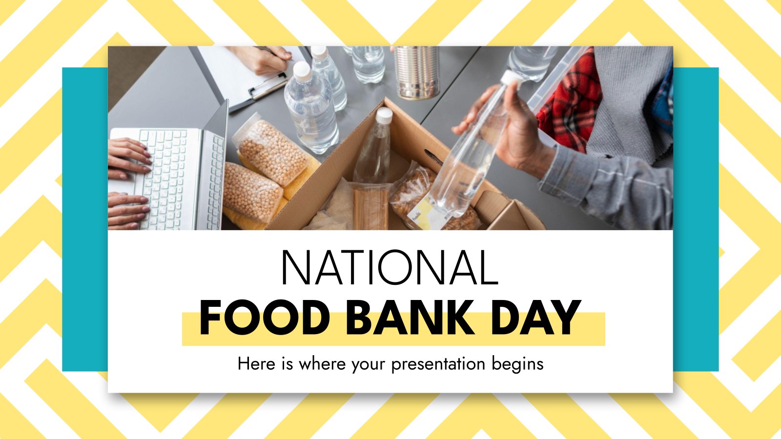 National Food Bank Day presentation template 