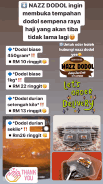 nazz dodol ingin membuka tempatan dodol sempela raya haji yang akan tiba tidak lama lagi