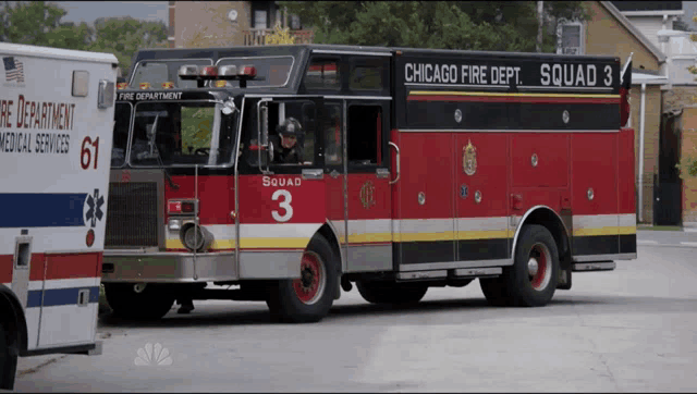 a fire truck from the chicago fire department