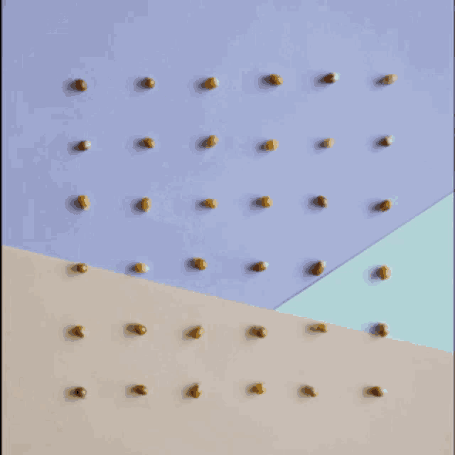 different types of popcorn are arranged in a row on a purple background