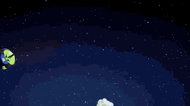 a man in a green shirt is falling through the air