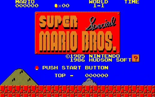 a super mario bros video game that was made in 1985