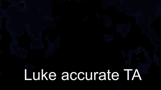 a soccer player giving a thumbs up with the words luke accurate ta written below him