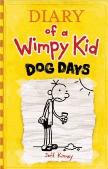 a diary of a wimpy kid dog days book by jeff kinney