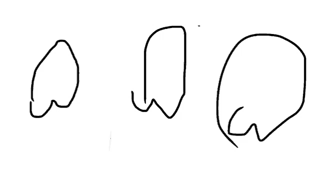 a black and white drawing of three letters a w and g on a white background