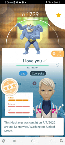 a screenshot of a game that says i love you on the screen