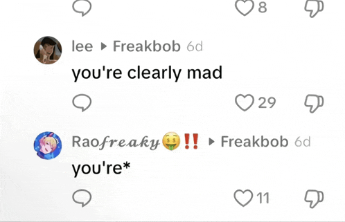 a screenshot of a conversation between lee and raofreaky