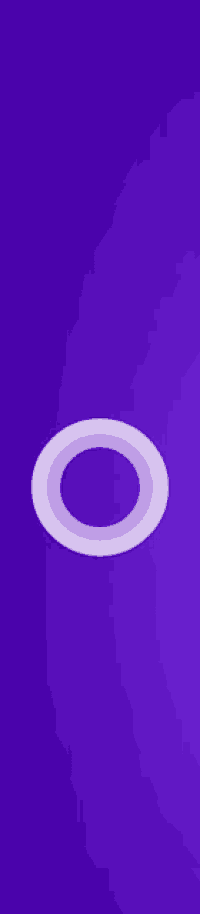 a purple background with a circle in the middle