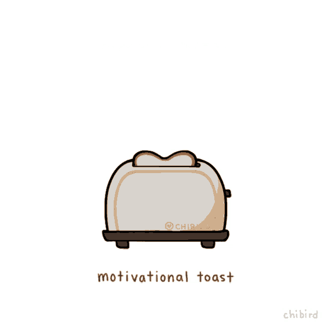 a cartoon of a toaster that says i believe in you