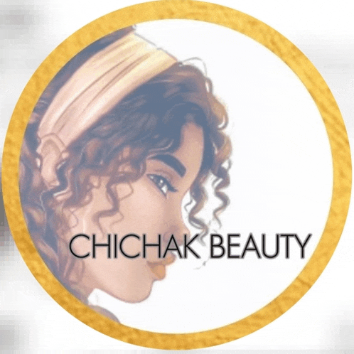 a picture of a woman with the words chichak beauty on it