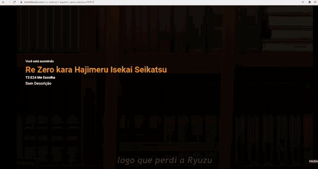 a screenshot of a website that says re zero kara hajimeru isekai seikatsu