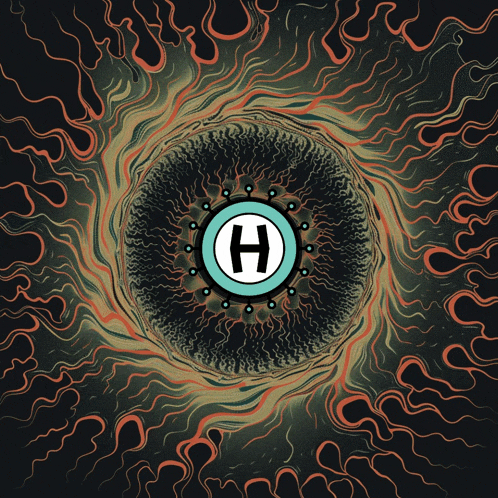 a circle with the letter h in the middle of it