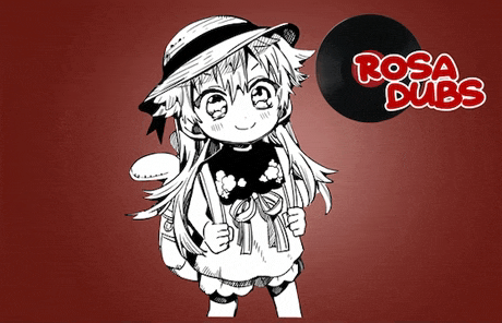 a black and white drawing of a girl wearing a hat with the words rosa dubs above her