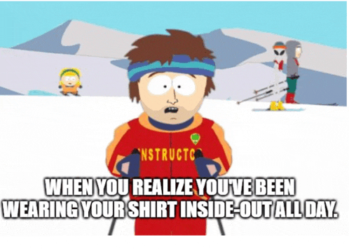 a cartoon character with the word instructo on his shirt