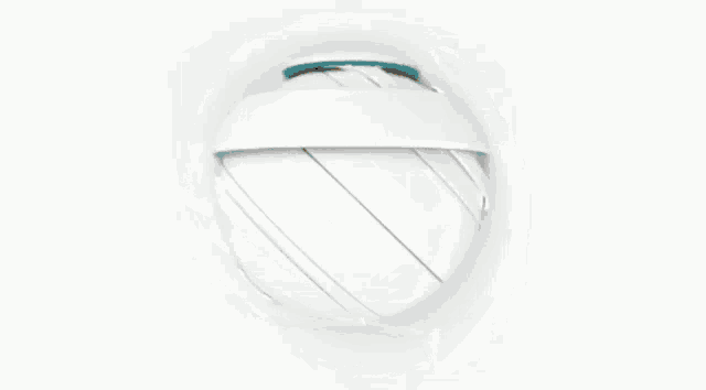 a white sphere with a x on it