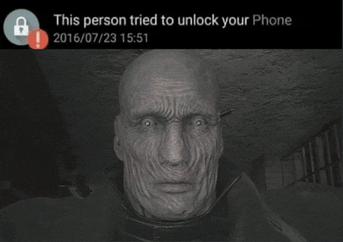 a person tried to unlock their phone on july 23 15:51